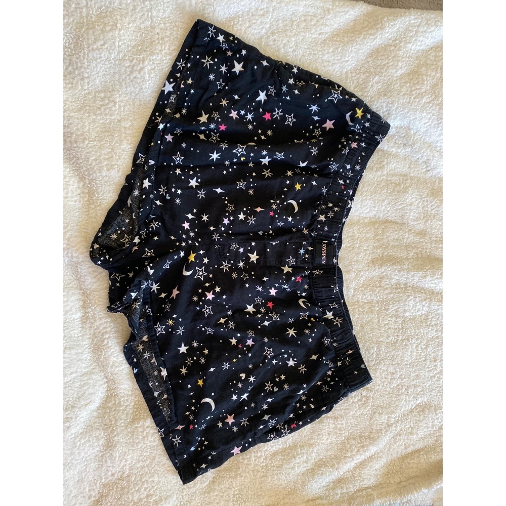 Joyspun Womens XL Celestial Star Moon Pajama Sleep Shorts Black JS0432262BA